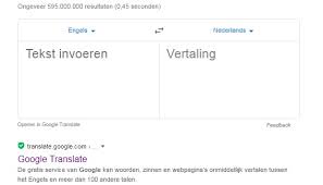 engels vertalen zinnen