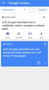 google zinnen vertalen