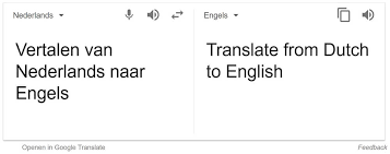vertalen naar