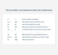 pronouns vertaling