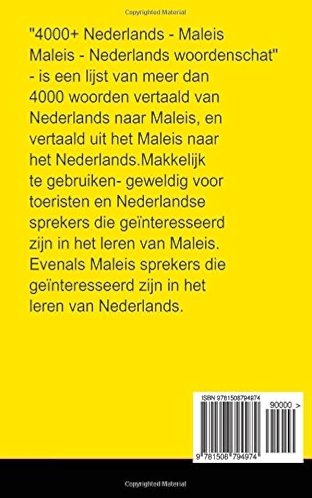 maleis vertalen