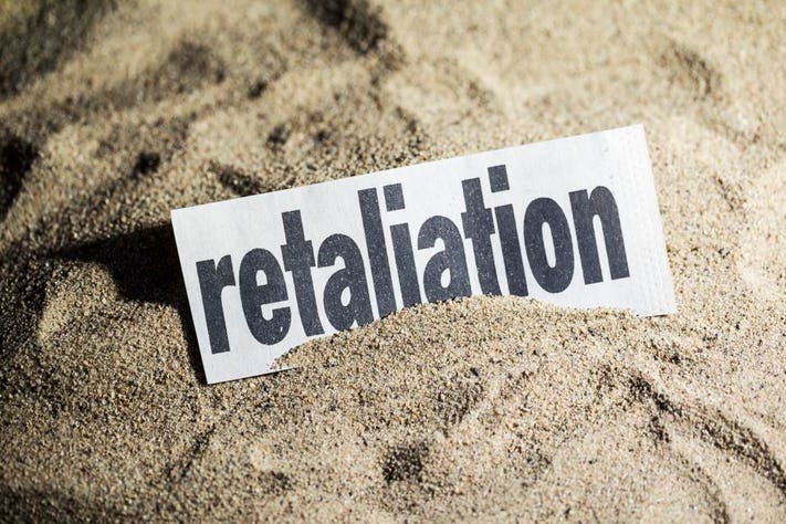 retaliation vertaling